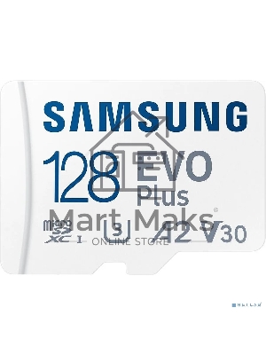 Флеш карта microSD 128GB Samsung EVO Plus (MB-MC128KA)