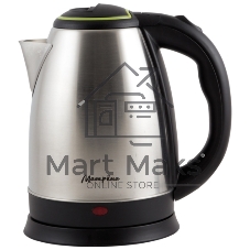 Чайник электрический Матрена MA-001 1.8 л,сталь,цвет крышки зеленый (005458)
