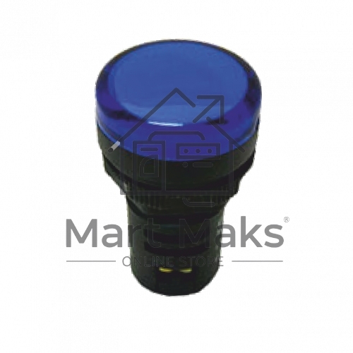 Индикатор CHINT ND16-22DS/4 син. AC 230В