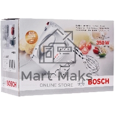 Миксер Bosch MFQ3030 белый, ручной, 350 Вт, 4 скорости
