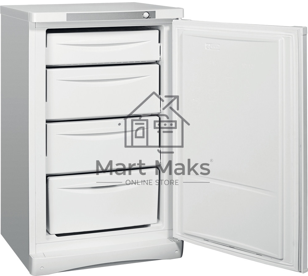 Морозильная камера Indesit SFR 100.001 белый, 118л, 4 ящика