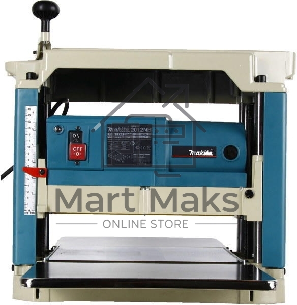 Станок рейсмусовый MAKITA 2012NB1650Вт 8500об/мин нож 304мм срез 0-3мм