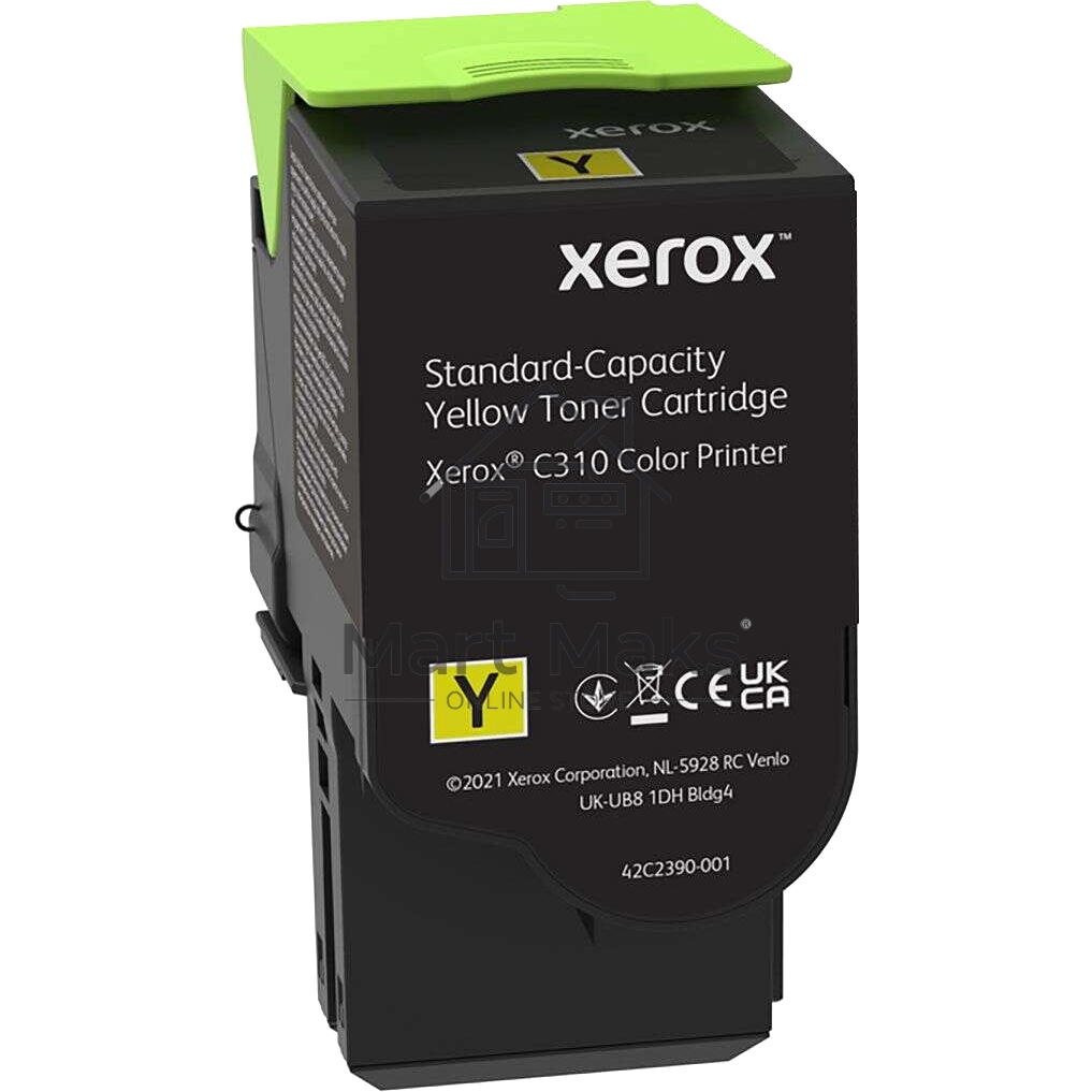 Картридж лазерный XEROX C310 желтый 2K (006R04363)