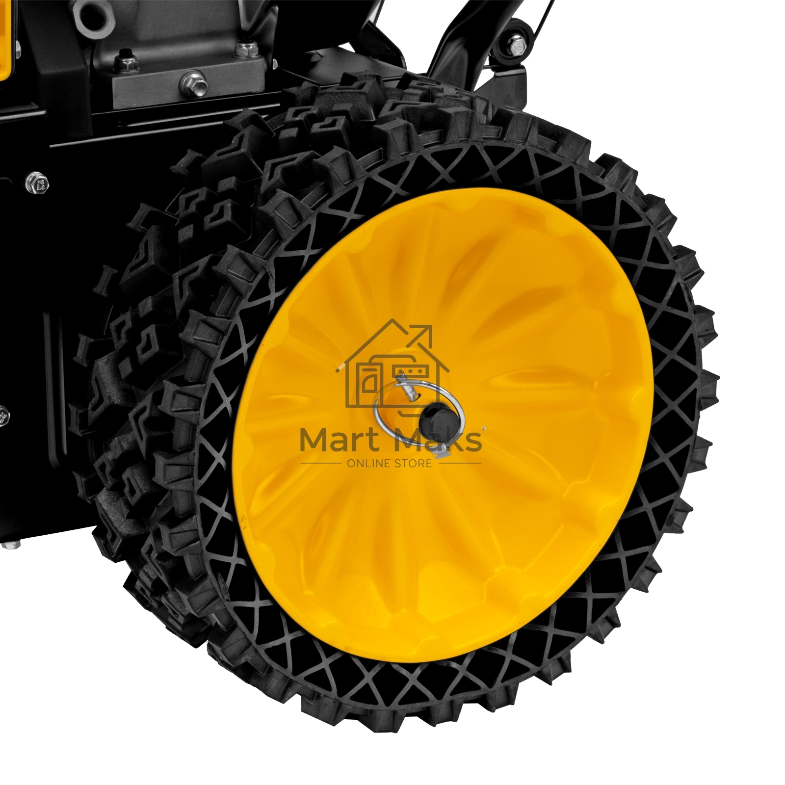 Бензиновая снегоуборочная машина SBM 610S PRO, 212cc, эл.старт, фара, обогрев Denzel