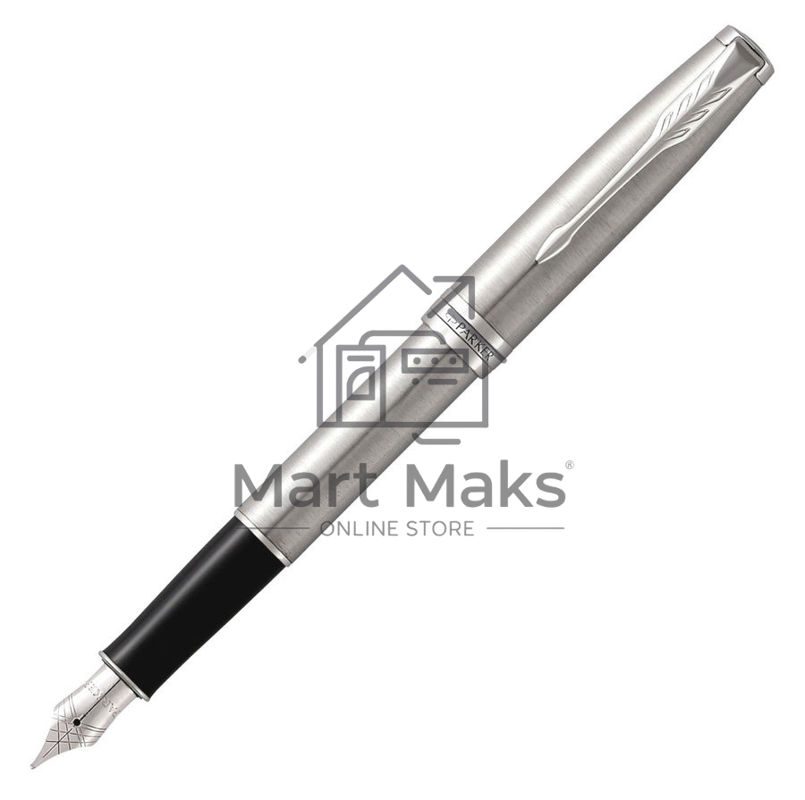 Ручка перьевая Parker Sonnet Core F526 (CW1931509) Stainless Steel CT F сталь нержавеющая