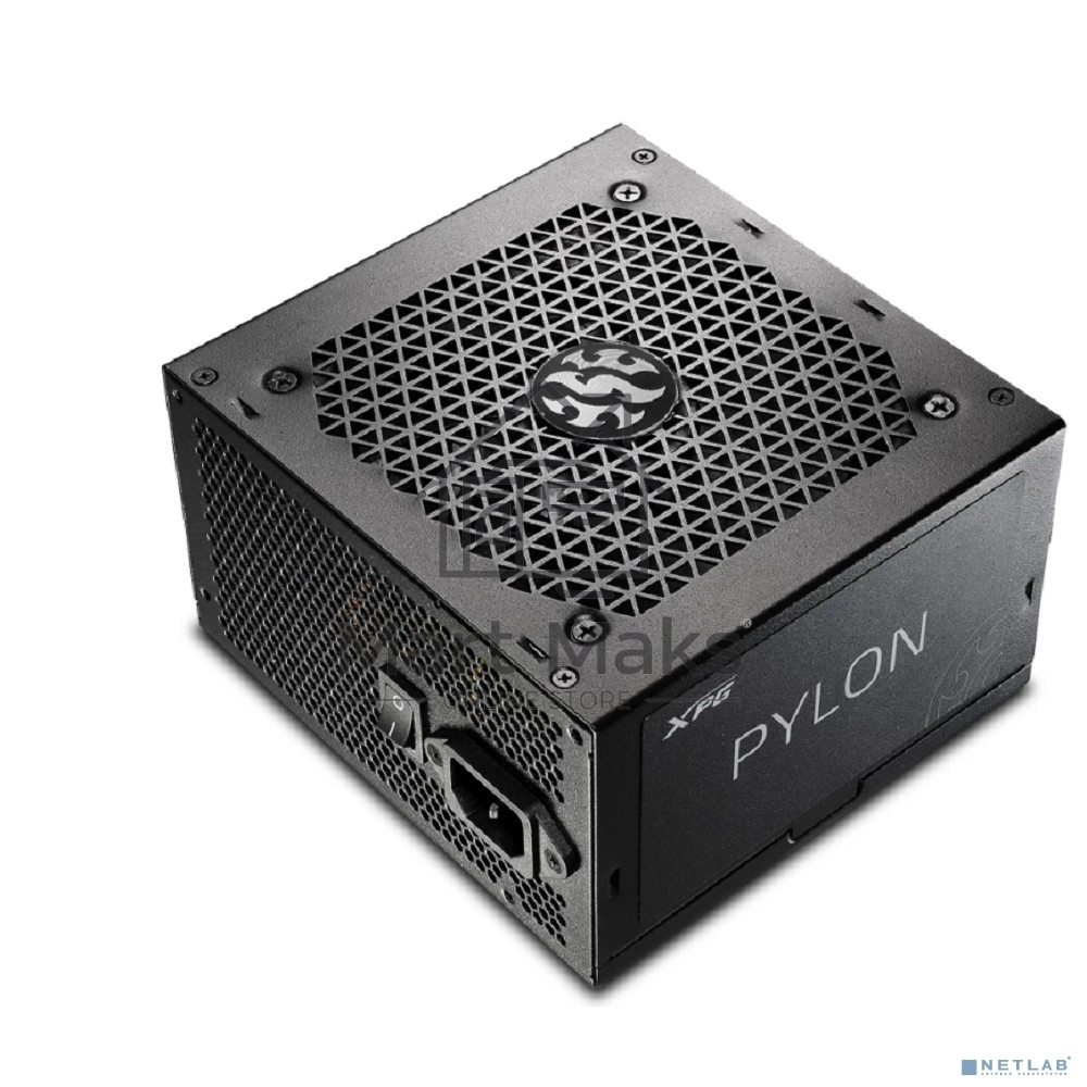 Блок питания ADATA XPG PYLON650B-BLACKCOLOR, 650 Вт, 80 PLUS Bronze, 120мм, черный