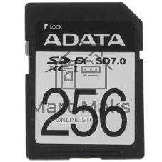 Флеш карта SD 256Gb ADATA Premier Extreme SDXC Class 10 UHS-I U3 V30S 800/700 MB/s (UD256GEX3L1-C)