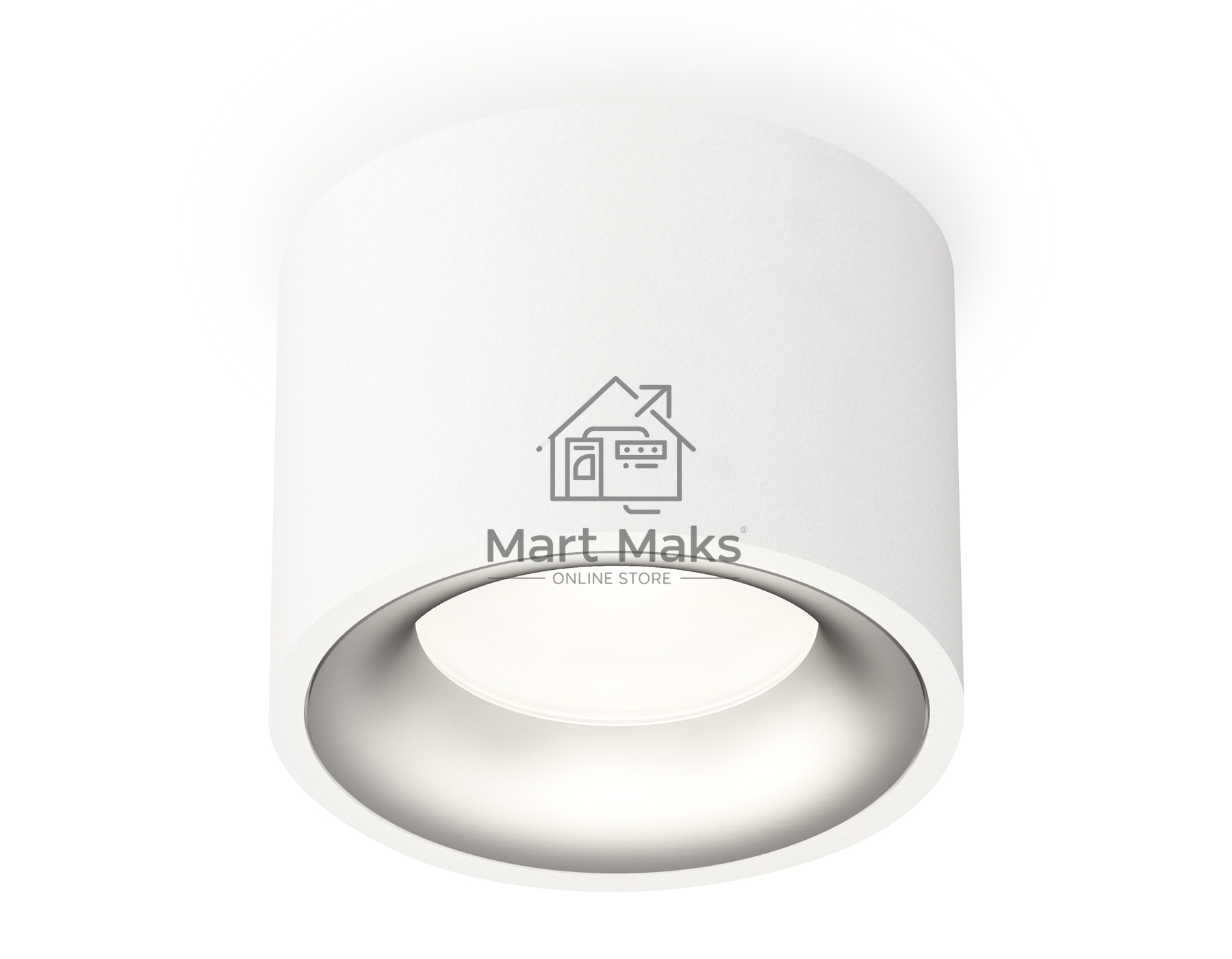 Светильник Ambrella Light XS7510023 SWH/MCH белый песок/хром матовый MR16 GU5.3 (C7510, N7013)