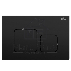 Комплект BAU 6 в 1: инсталляция BAU PRO, унитаз подвесной безободковый Bau Dream 49,5х36, сиденье дюропласт микролифт, клавиша BAU Soul, черная матовая