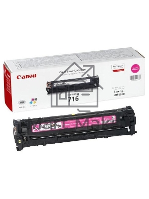 Картридж лазерный Canon Cartridge 716M (1978B002) пурпурный (1500 стр.) для Canon LBP-5050/5050N