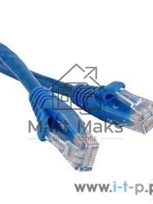 Патч-корд Hyperline PC-LPM-UTP-RJ45-RJ45-C6-2M-LSZH-BL U/UTP, Cat.6, LSZH, 2 м, синий