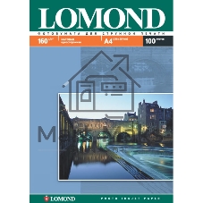 Фотобумага LOMOND Односторонняя Матовая A4/160/100л.