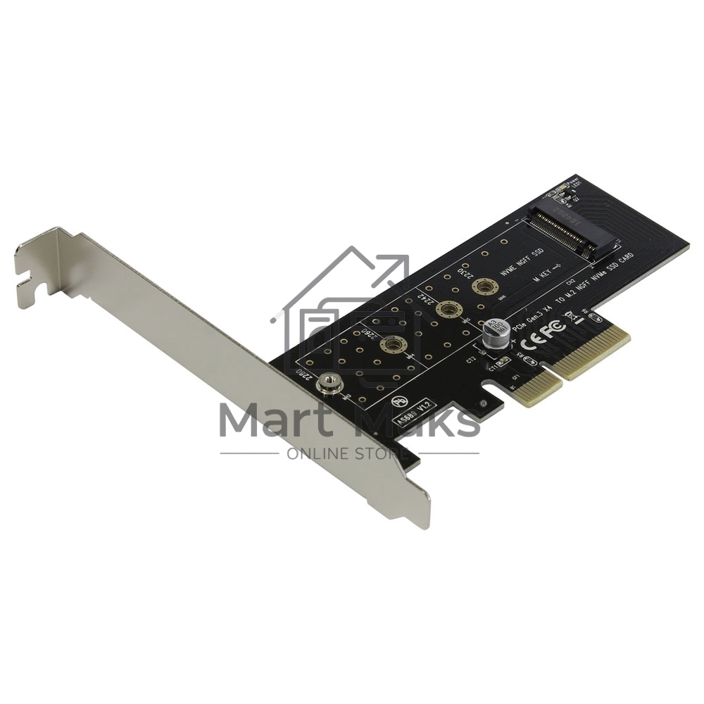 Адаптер AgeStar AS-MC01 PCI-E для M.2 NGFF SSD