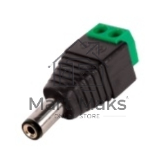 Разъем DC штекер питания с клеммной колодкой, под винт Adapter-HF