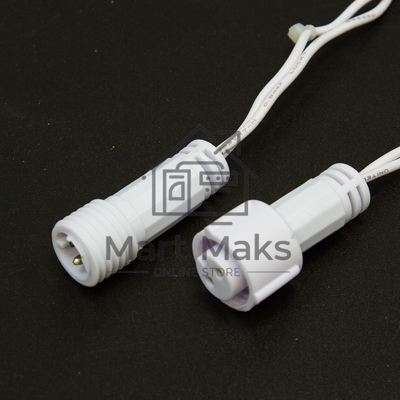 Гирлянда Neon-night Нить 10м, постоянное свечение, белый ПВХ, 230В, синий