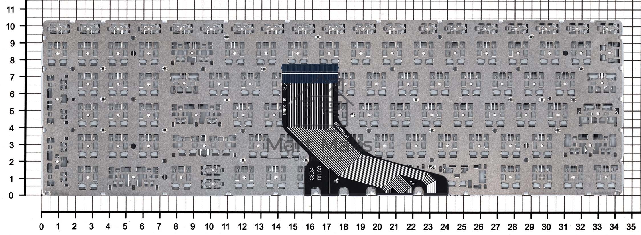 Клавиатура для ноутбука HP 250 G7 255 G7 256 G7 черная с подсветкой
