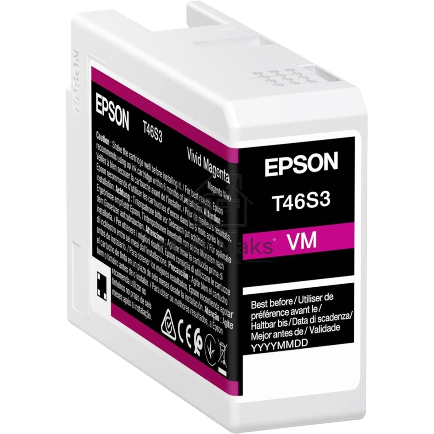 Картридж струйный пурпурный Epson T46S3 для SC-P700