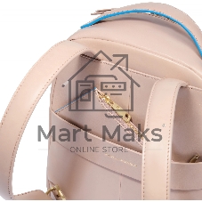 Рюкзак женский Piquadro Blue Square CA6677B2/RO2 пудровый кожа