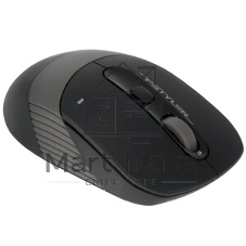 Мышь беспроводная A4Tech Fstyler FG10 черный/серый, 2000 dpi, радиоканал, USB, кнопки - 4