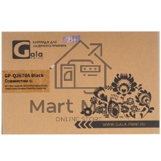 Картридж лазерный GalaPrint GP-Q2670A (№308A) черный (6000 стр) для HP Color LaserJet 3500/3550/3500n/3550n/3700/3700N/3700DN/3700DTN/3700DTNS