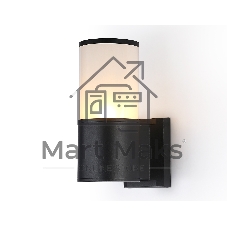 Светильник Ambrella light ST2451 BK/FR черный/белый матовый IP54 E27 max 40W 210*90*155