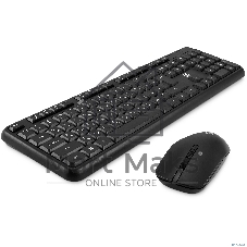 Комплект клавиатура+мышь Oklick S277W беспроводной, USB, 1600 DPI, чёрный
