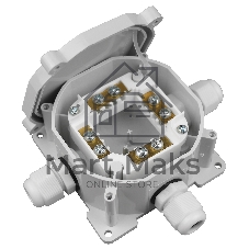 Распределительная коробка Bylectrica Рапред. коробка IP67 с клемн. колод., Ø76х44 мм, 3 ввода (КМ-248)