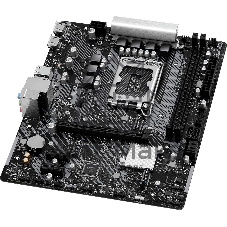 Материнская плата ASRock B760M-H2/M.2, LGA1700, Intel B760, 2xDDR5, 4xSATA, 2xM.2, 1xPCIe 4.0 x16, 2xHDMI, 1x2.5Gb LAN, 3x3.5 мм, 7.1, microATX