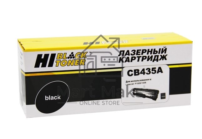 Картридж HP LJ P1005/P1006 (Hi-Black) CB435A, 1,5K    