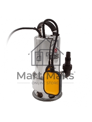 Насос Denzel DP1100X дренажный 1100Вт подъем 11м 15500л/ч