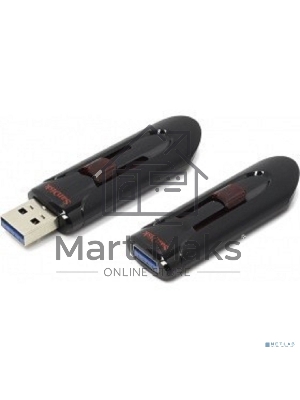 Флешка USB Sandisk 128Gb Cruzer Glide SDCZ600-128G-G35 USB 3.0 черный/красный