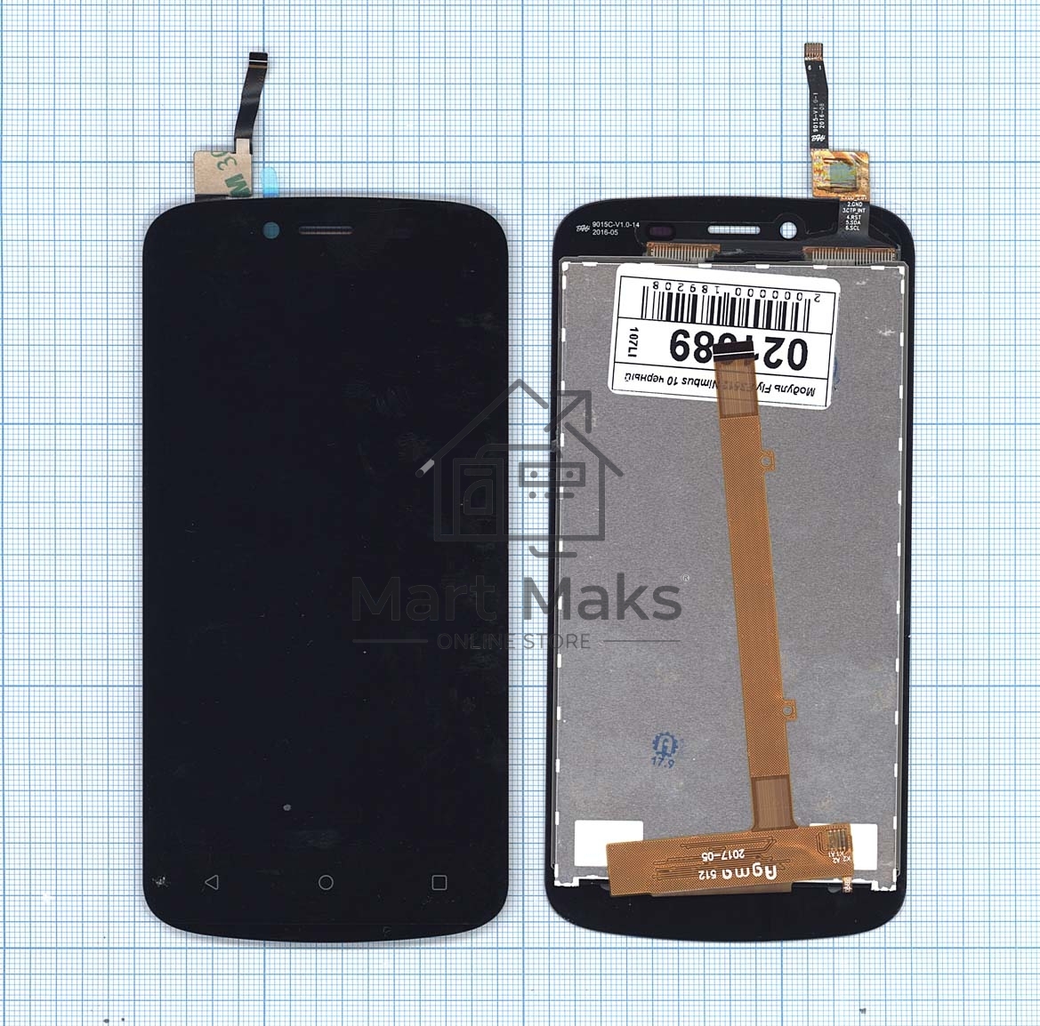 Дисплей для Fly FS512 Nimbus 10, черный