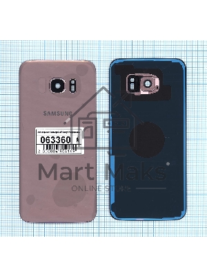 Задняя крышка для Samsung G935F Galaxy S7 Edge розовый