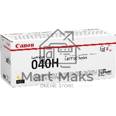 Картридж лазерный Canon 040HY 0455C002 желтый (10000стр.) для Canon LBP-710/712
