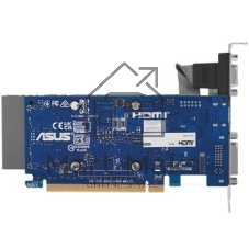 Видеокарта Asus PCI-E GT710-SL-2GD5-BRK-EVO NVIDIA GeForce GT 710 2Gb 64bit GDDR5 954/5012 DVIx1 HDMIx1 CRTx1 HDCP Ret low profile