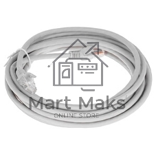 Патч-корд LSZH медный UTP Cablexpert PP30-5M/B cat.5e, 5м, литой, многожильный, синий