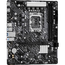 Материнская плата ASRock B760M-H2/M.2, LGA1700, Intel B760, 2xDDR5, 4xSATA, 2xM.2, 1xPCIe 4.0 x16, 2xHDMI, 1x2.5Gb LAN, 3x3.5 мм, 7.1, microATX