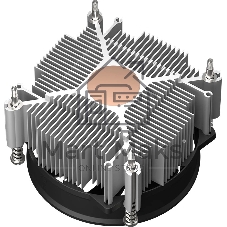 Устройство охлаждения (кулер) PcCooler R95-I черный 95мм алюминий+медь 2800rpm 31.2db 4-pin 95W 60мм