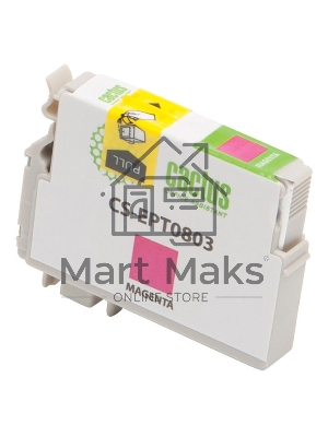 Картридж струйный Cactus CS-EPT0803 (T0803) пурпурный (11,4 мл) для Epson Stylus Photo P50/PX650/PX660/PX700/PX700W/PX710/PX710W/PX720/PX720WD/PX800/PX800FW/PX810/PX810FW/PX820/PX820FWD/R265/R285/R360/RX560/RX585/RX685