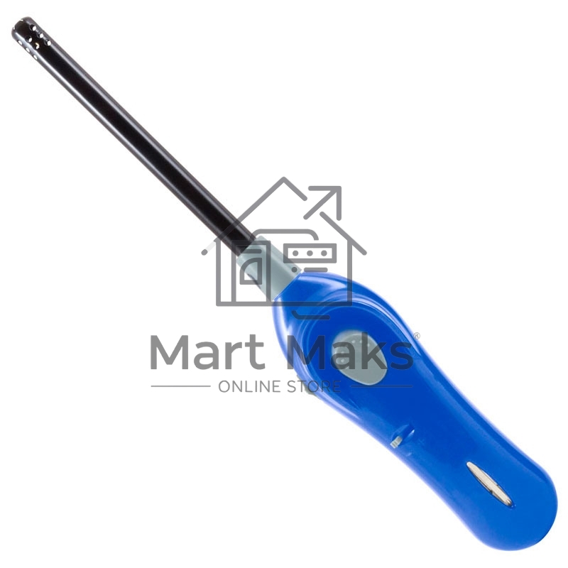 Зажигалка газовая ECOS GL-001B, синяя (157799)