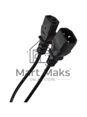 Кабель монитор - компьютер (UPS to устройство) 220V 1.8м VCOM/TELECOM