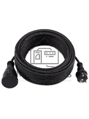 Удлинитель силовой Starwind ST-PS1.20/FRB-16 3x1.0кв.мм 1розет. 20м КГ 16A без катушки черный