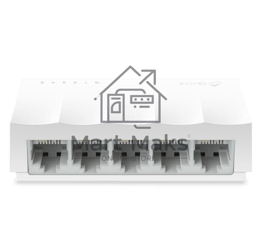Коммутатор роутер TP-Link LS1005, 5 портов Ethernet 100 Мбит/с