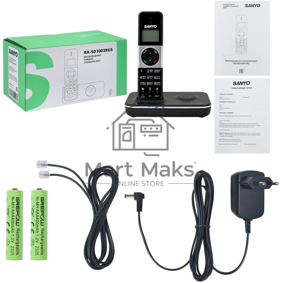 Беспроводной телефон DECT SANYO RA-SD1002RUS
