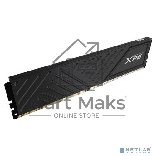Оперативная память XPG Gammix D35, DDR4, 16GB (1x16GB), 3200MHz, CL16, DIMM, с радиатором, черный