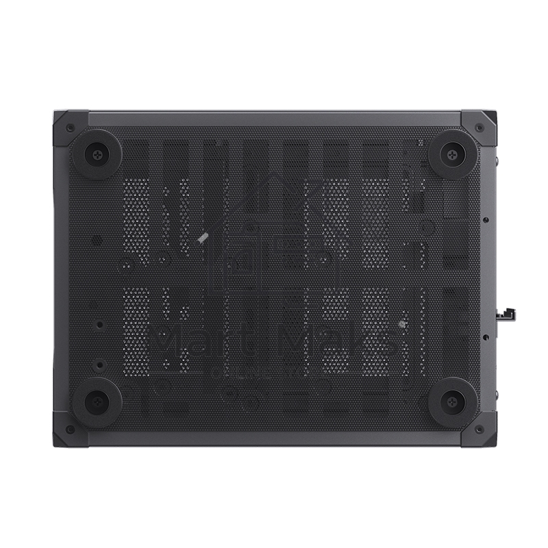 Компьютерный корпус JONSBO C6-ITX Black ITX без БП, боковая панель из закаленного стекла, mini-ITX, черный