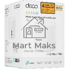 Домашняя Mesh Wi-Fi система TP-Link Deco X10(1-pack) AX1500
