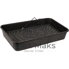 Форма для выпечки Rondell Loft Professional RDF-1510 прямоуг. 39.5x27.5x7.8см сталь черный