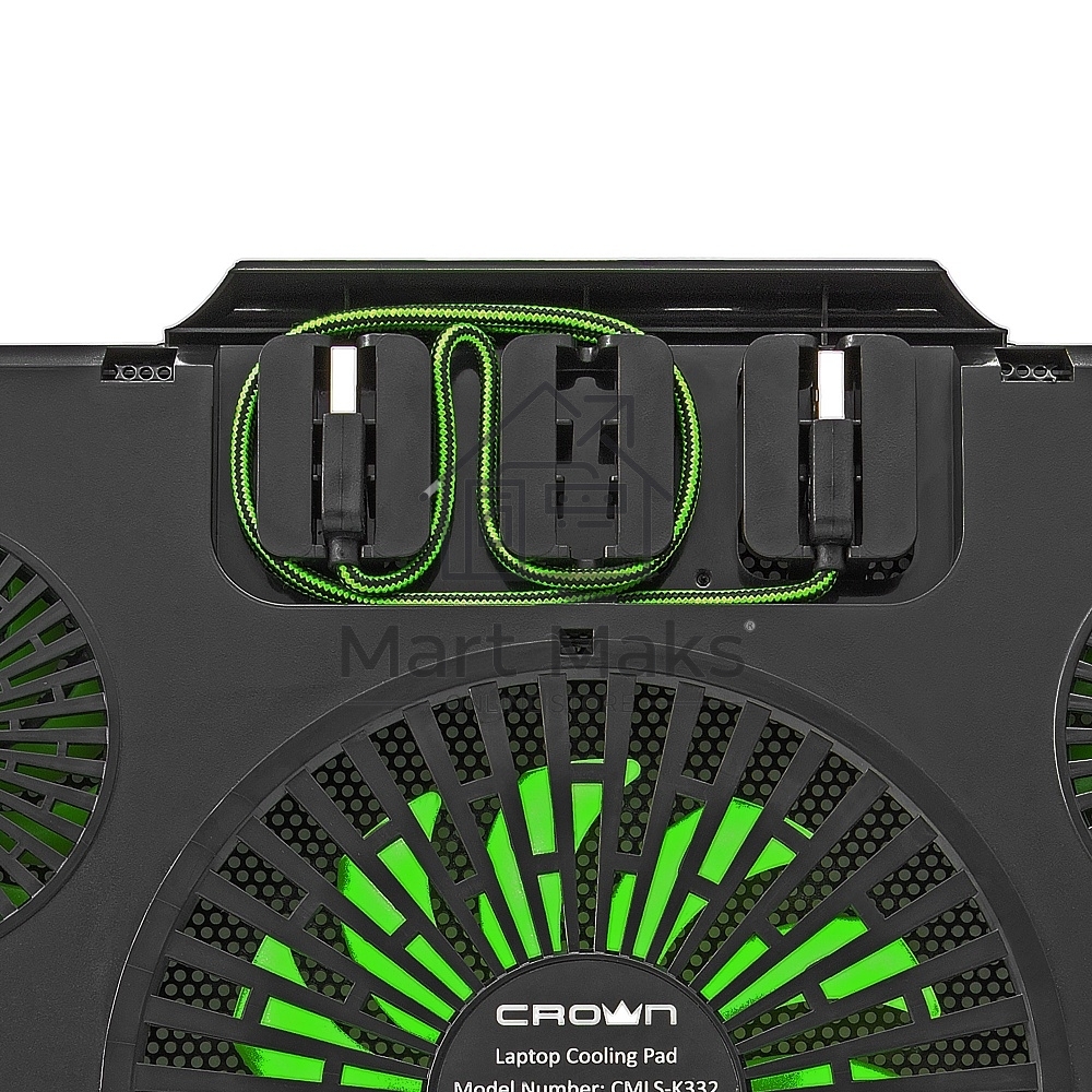 Подставка для ноутбука CROWN CMLS-k332 GREEN