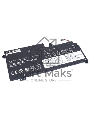 Аккумуляторная батарея для ноутбука Lenovo ThinkPad S2 13 (01AV400-3S1P) 11.4V 42Wh OEM черный